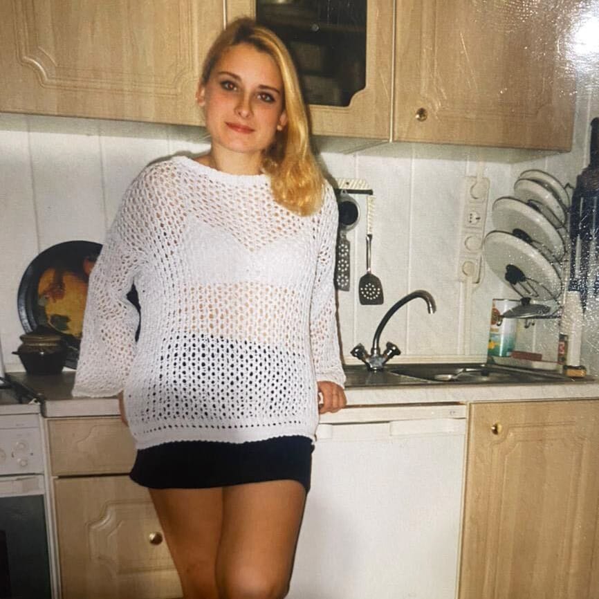 Лилия до употребления наркотиков в 15 лет.