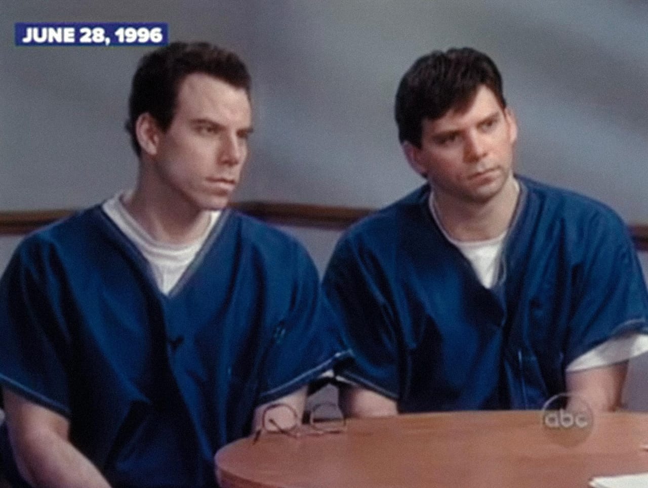 Эрик и Лайл Менендес в 1996 году. Кадр из документального фильма «Братья Менендес»