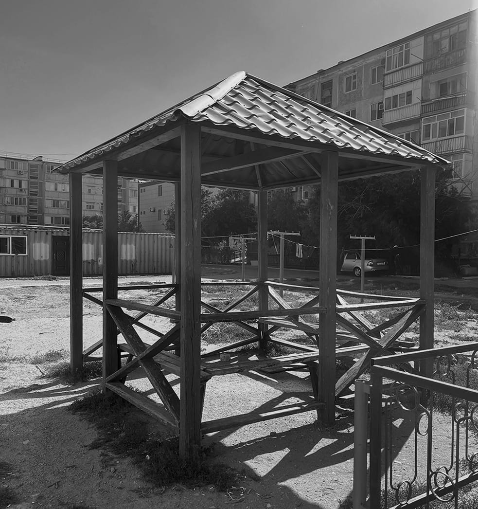 Беседка в городе Кызылорда