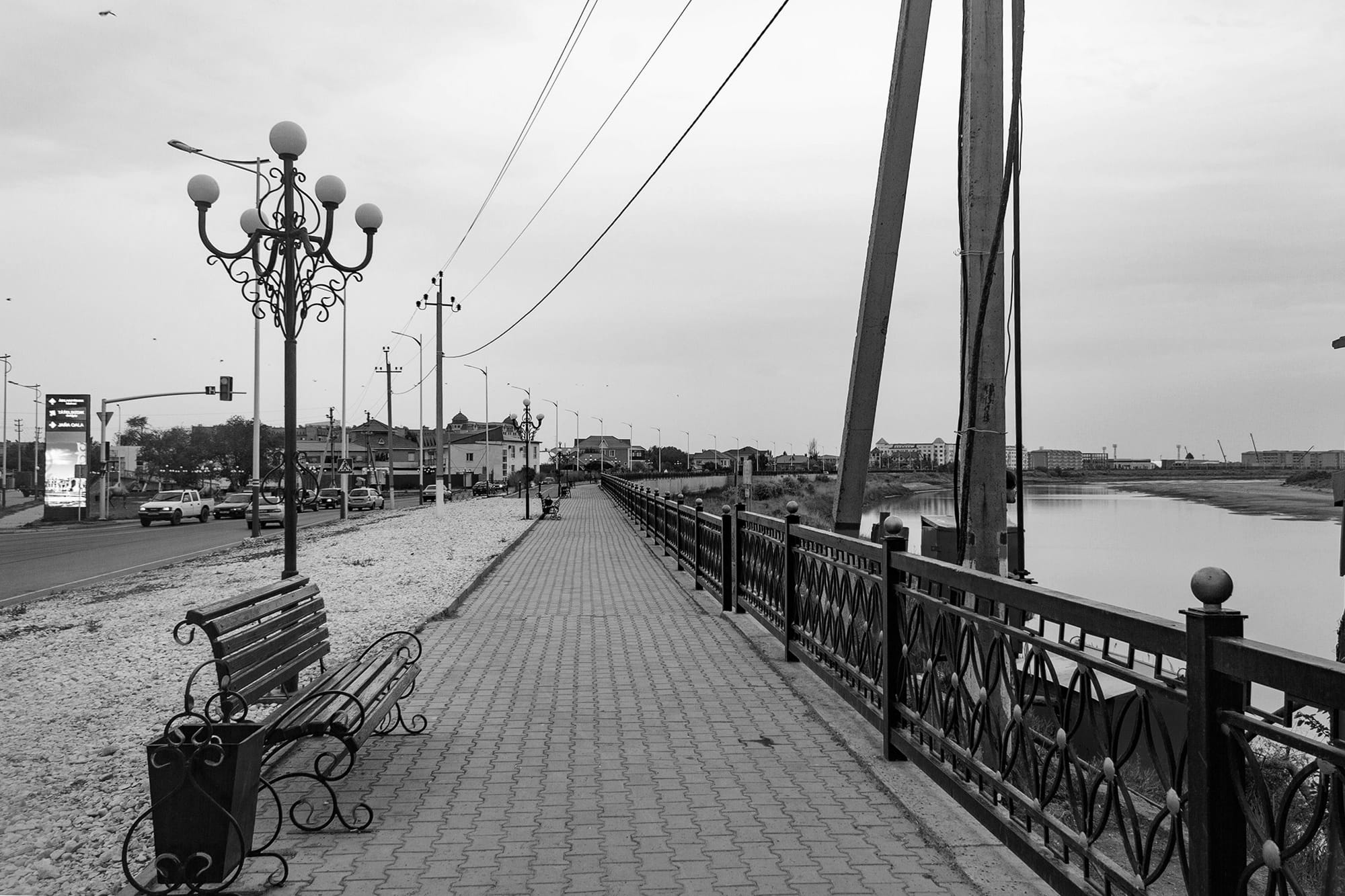 Набережная города Кызылорда