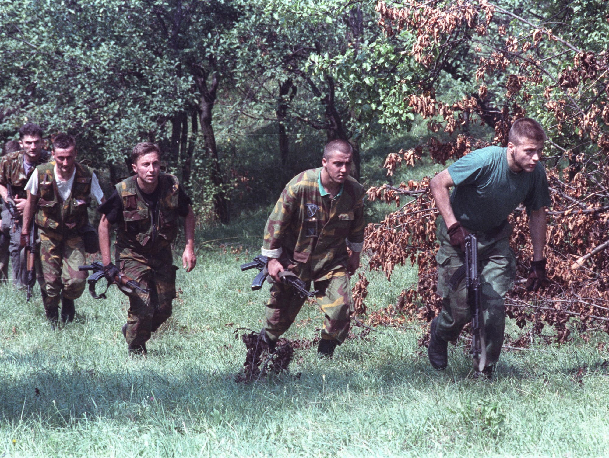 боснийские военные, 90-е