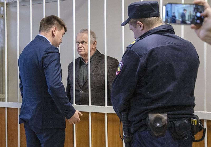 Евгений Бестужев в суде