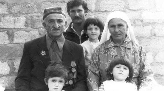 Семья турков-месхетинцев в Узбекистане