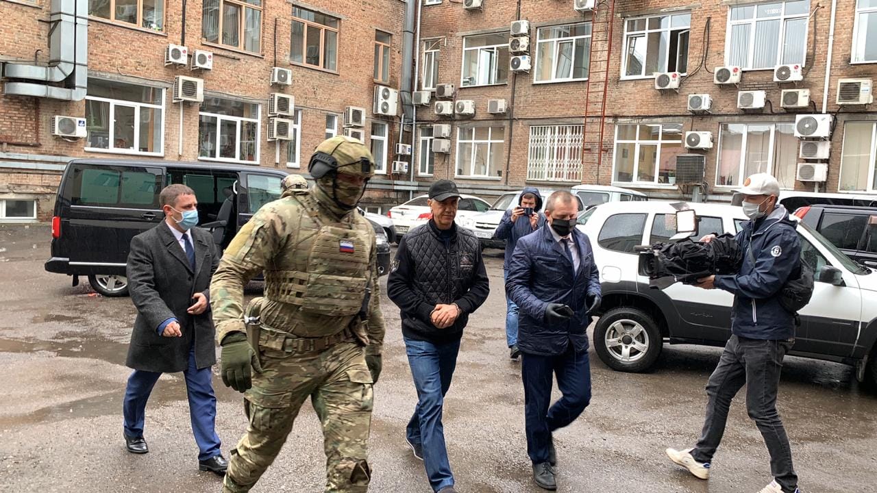 Задержание Анатолия Быкова