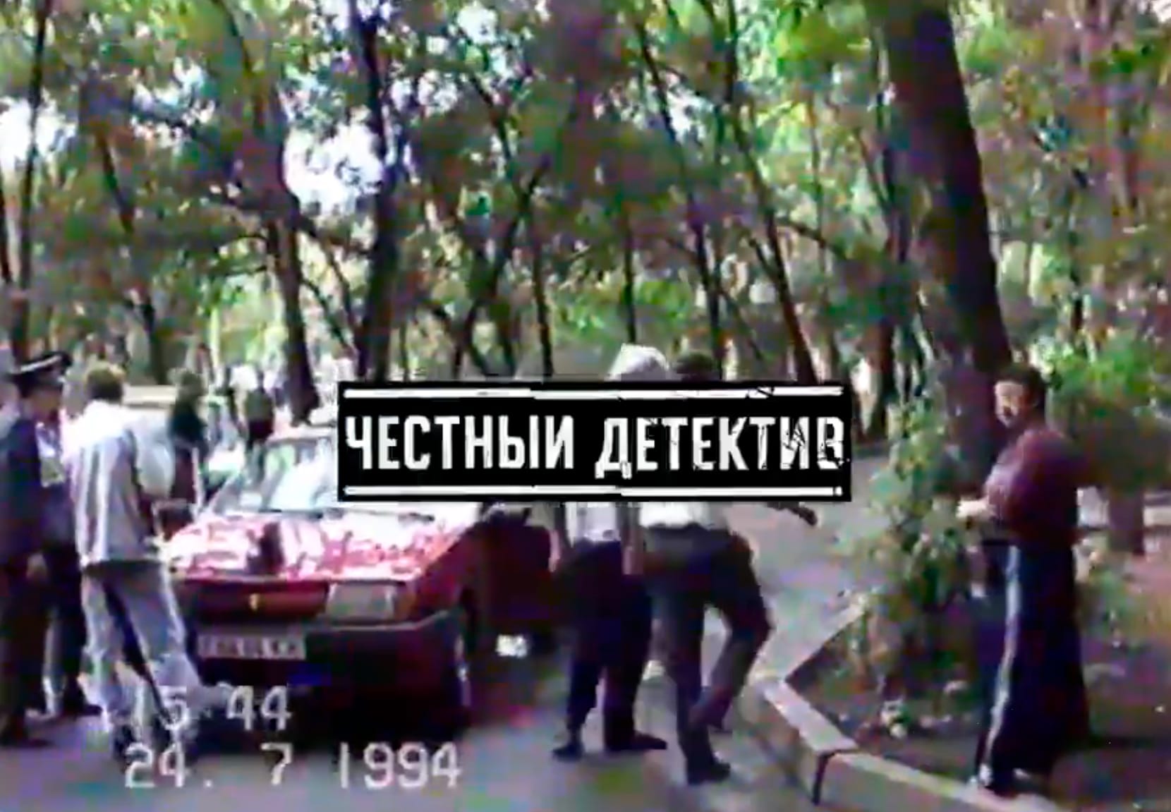 Кадр из видео с места убийства Наумова и Войтенко в Красноярске