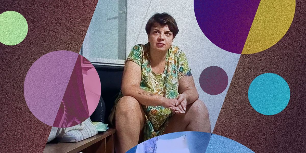 Коллаж со скриншотом из видео, выложенного в твиттере Татьяны Щукиной