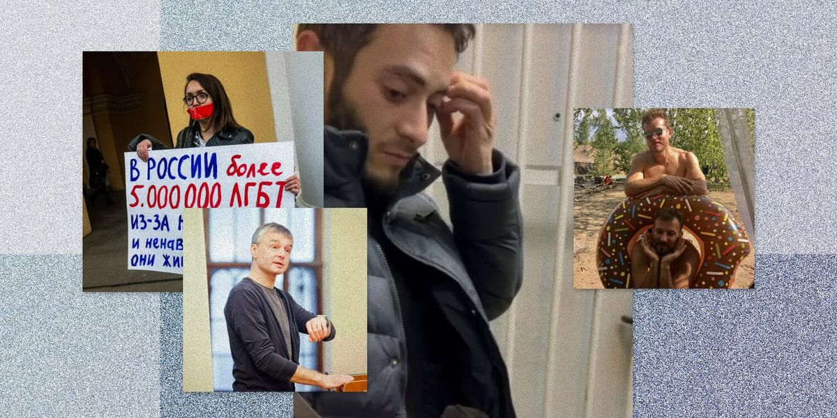 Collage: Russian gays are murdered