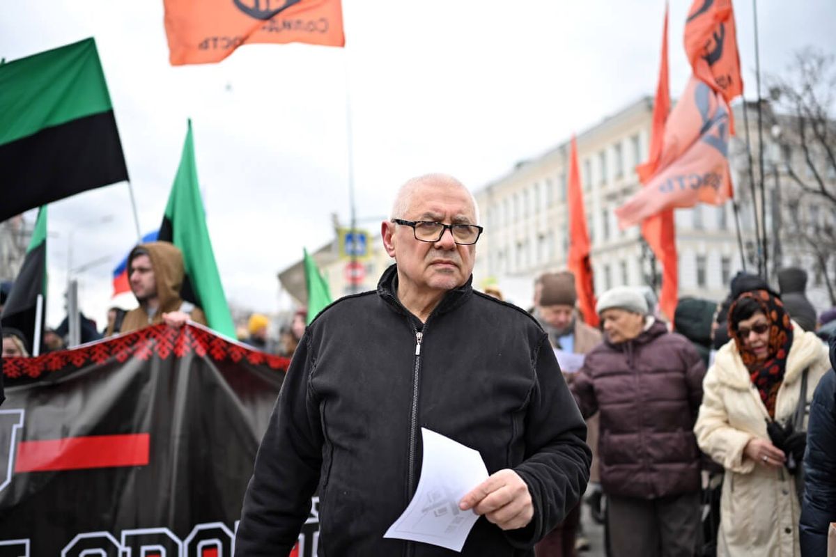 Глеб Павловский на митинге