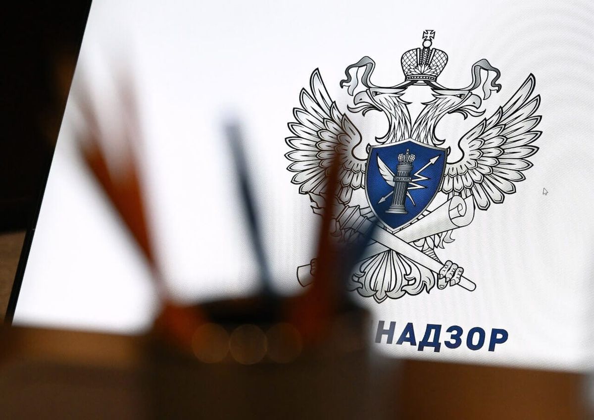 Логотип компании «Роскомнадзор»
