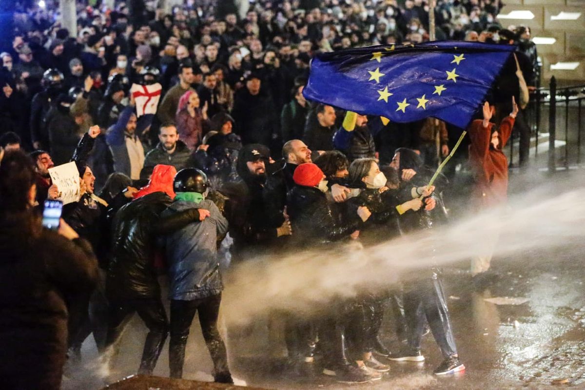 Грузия протестует против нового «российского» закона об иноагентах