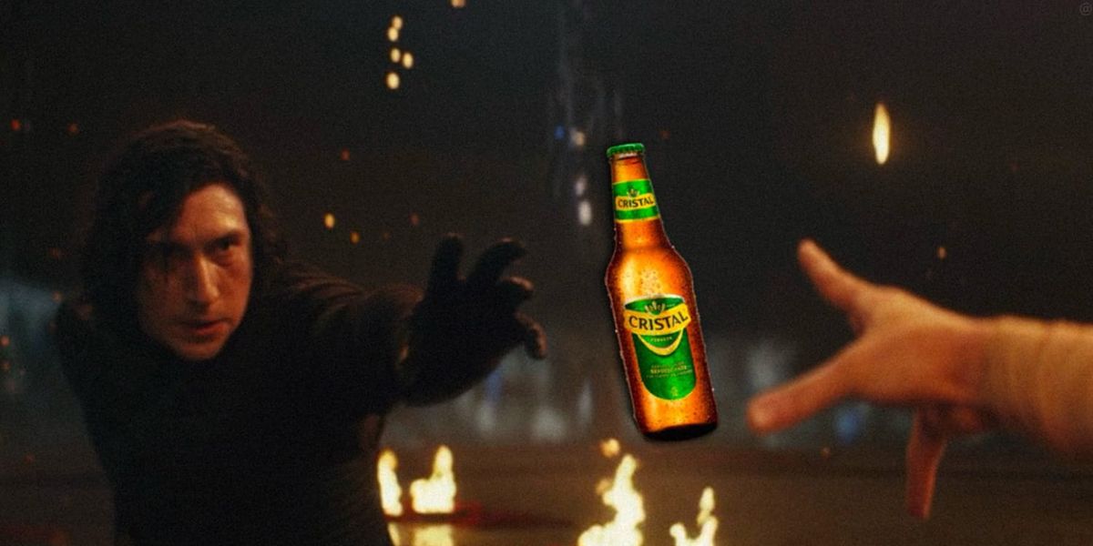 Cerveza Cristal в эпизоде фильма «Звездные войны»