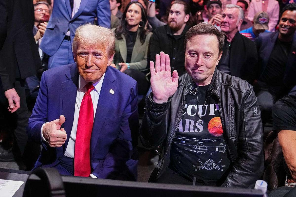 Американцы высмеяли ссору Трампа и Маска