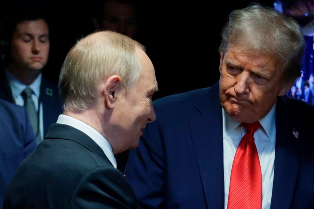 Владимир Путин и Дональд Трамп