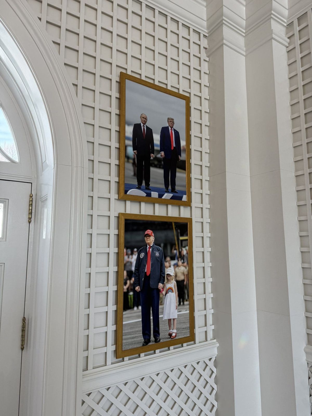Совместную фотографию Путина и Трампа повесили в Белом доме