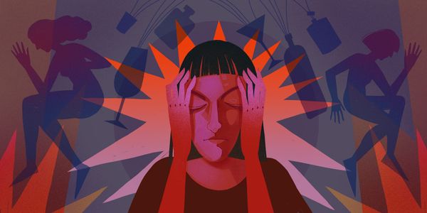Иллюстрация проблем взрослых детей алкоголиков