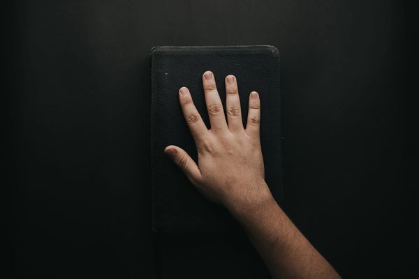 Человеческая ладонь крупным планом. Почему люди грызут ногти