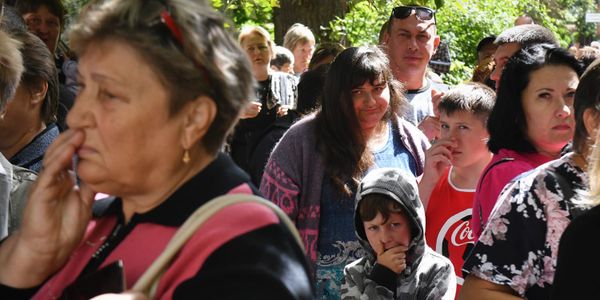Я бежала из Суджи с тремя детьми