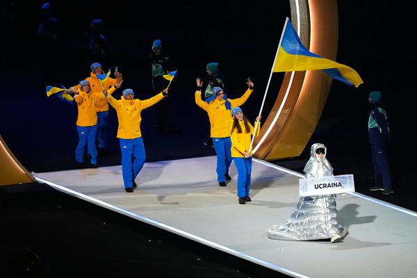 Россиянка вынесла табличку сборной Украины во время церемонии открытия Олимпиады