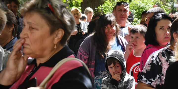 Я бежала из Суджи с тремя детьми