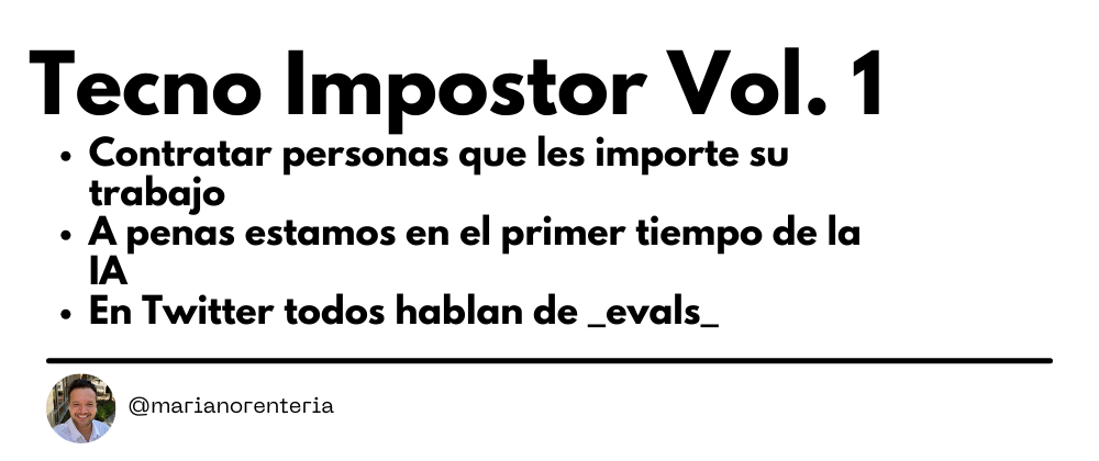 Tecno Impostor Vol. 1
