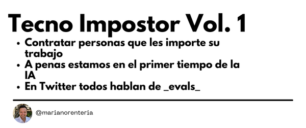 Tecno Impostor Vol. 1