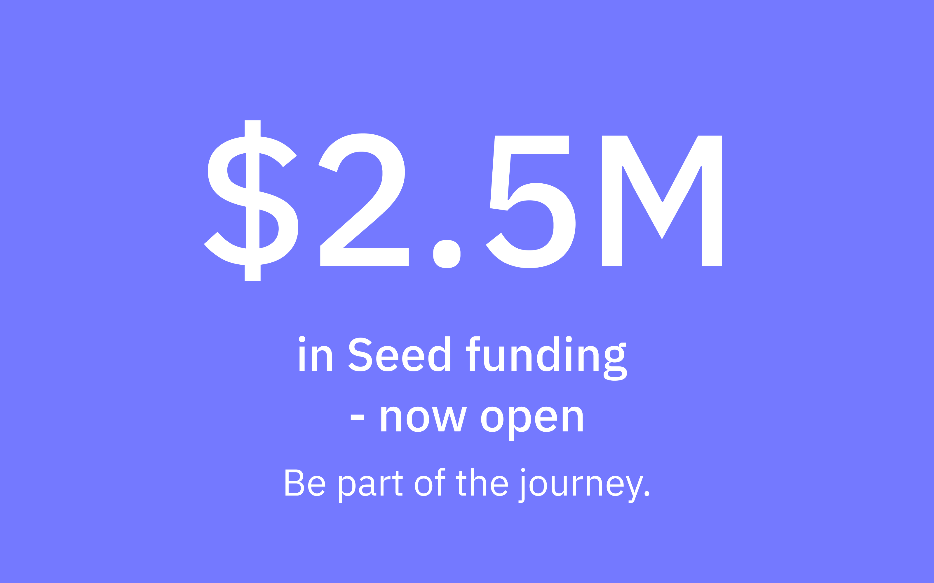 OtoCo's Seed round is open — and you're invited!