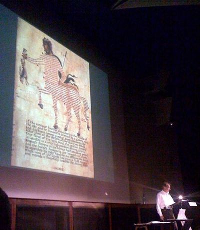 Edward Tufte at the Royal Geographical Society