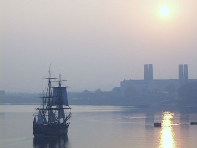 HM Bark Endeavour in Greenwich
