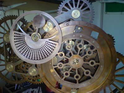 The Tellurium clock of Marc Maradan