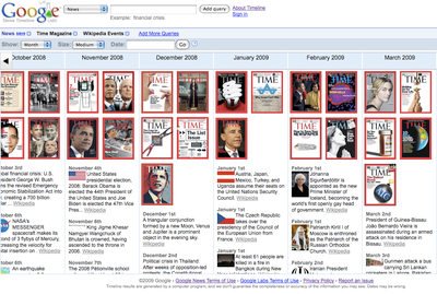 Timeline: Google News