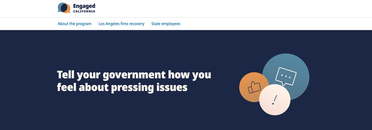 Engaged California: Designing a new model for democratic engagment