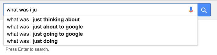 Screenshot of Google search