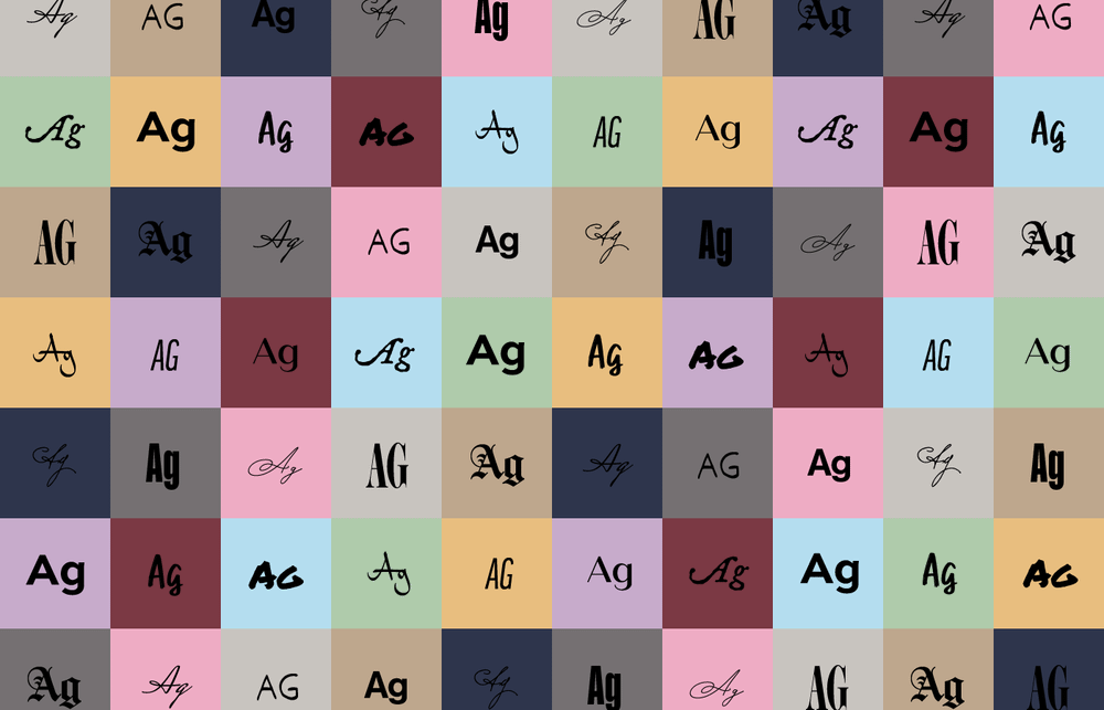 Taylor Swift: fonts through the eras