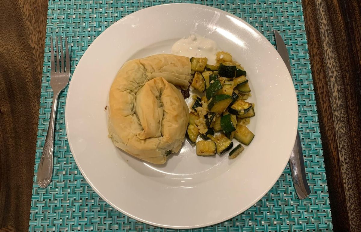 Spanakopita from the Tomb Raider Cookbook