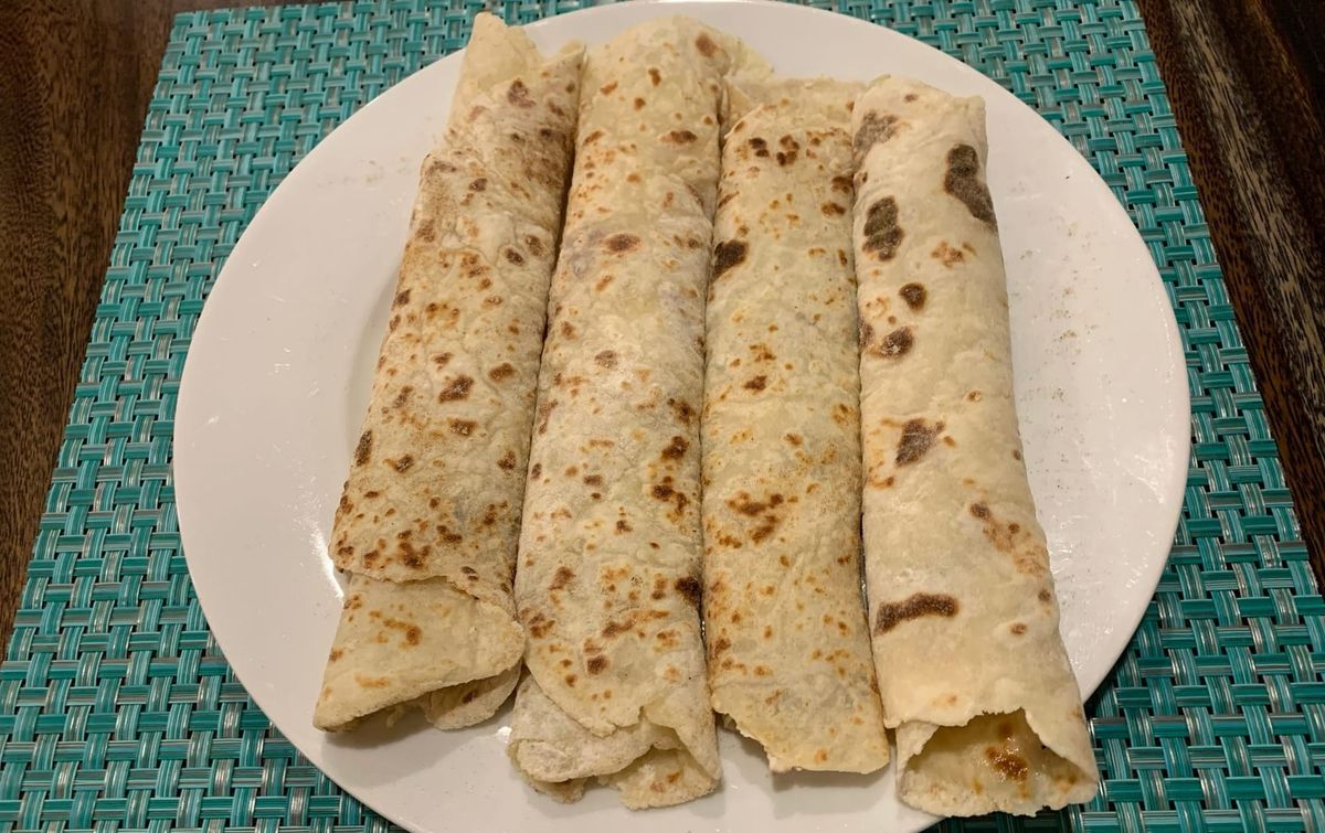 Potato Lefse from the Tomb Raider Cookbook