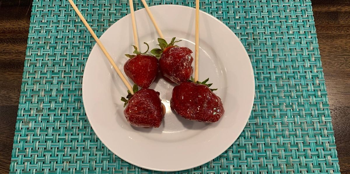 Tanghulu from the Tomb Raider Cookbook