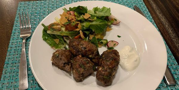 Kofta Kebab from the Tomb Raider Cookbook