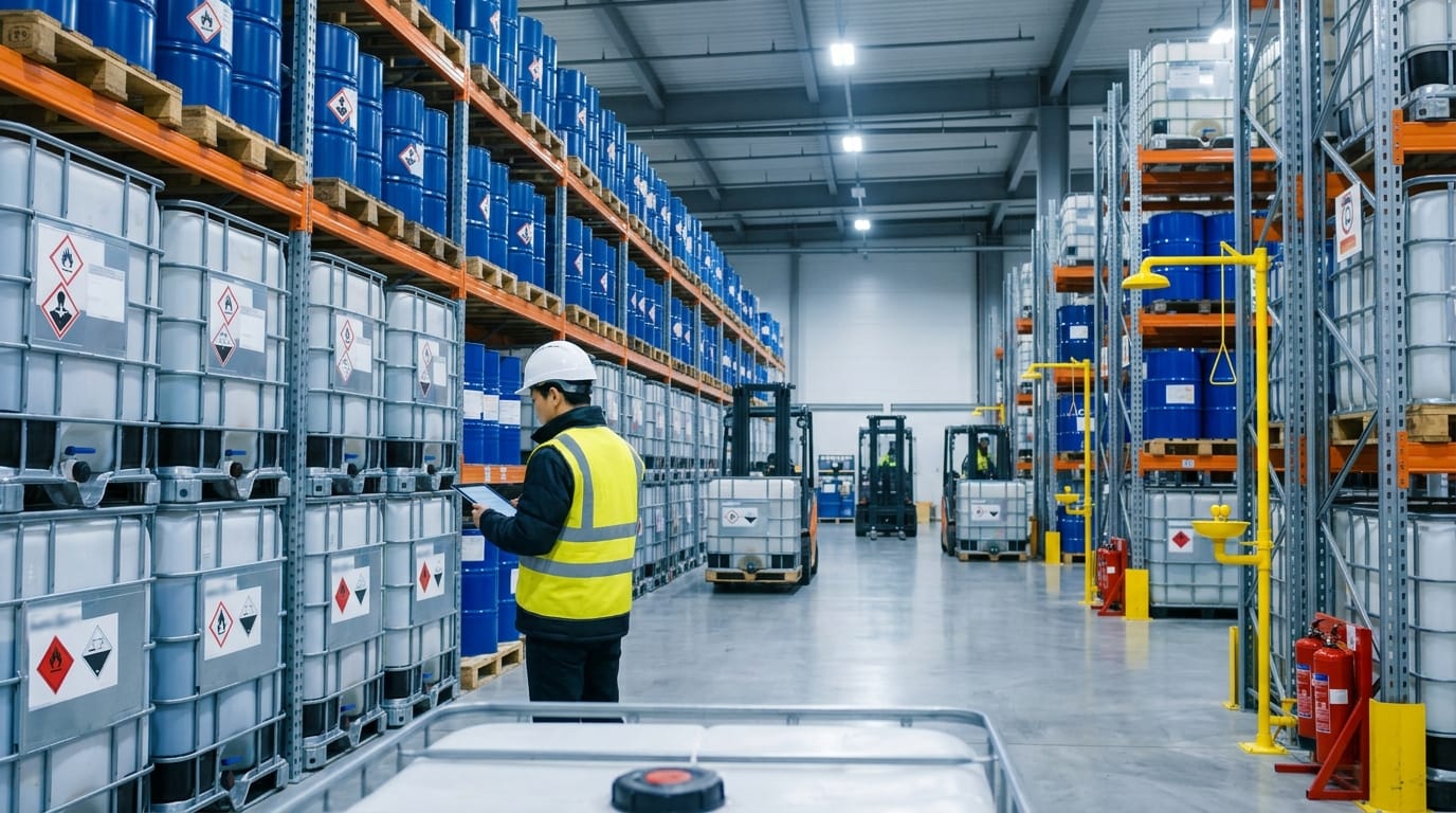 운영 단계의 필수 조건과 창고 유형별 특수 규제