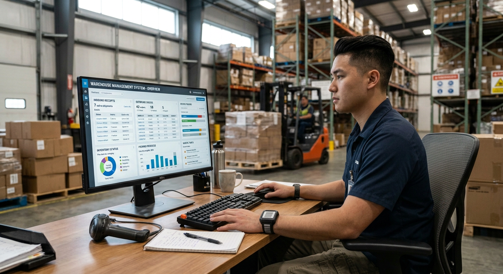 창고 관리 시스템(WMS)의 구조 분석: 핵심 기능, 시스템 유형, 통합 리스크