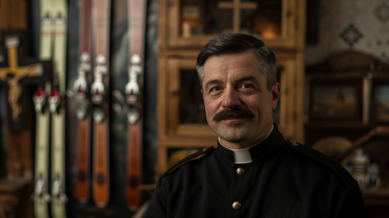 Medailonek nového faráře