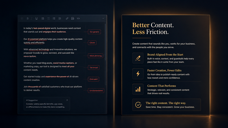 Fast AI Content Is Easy. Usable AI Content Is the Real Problem.