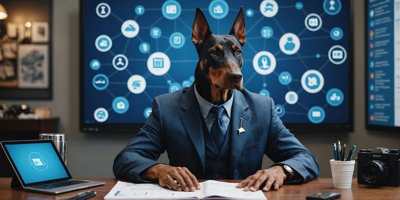 Unleash Success: Sabre the Blue Doberman’s Top 10 Business Survival Tips