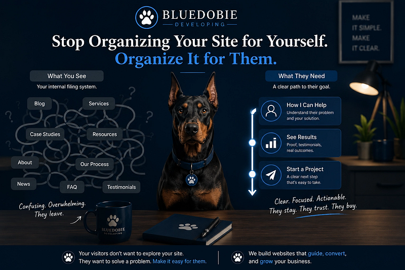 Stop Organizing Your Site for Yourself