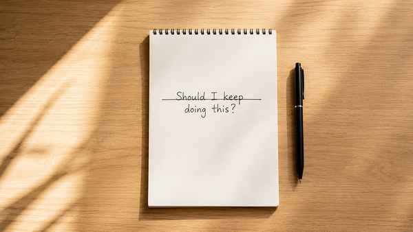 The Little Tool That Saves You From Re-Doing the Same Decision Every Week