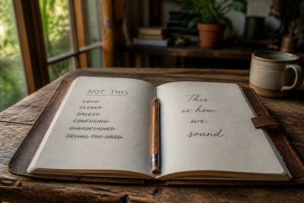 Before the Vault: Why Your Brand Voice Comes First in DobieCore Suite