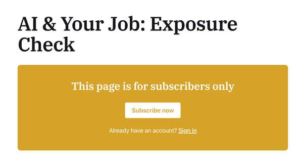 How exposed is your job to AI? Take the two-minute check