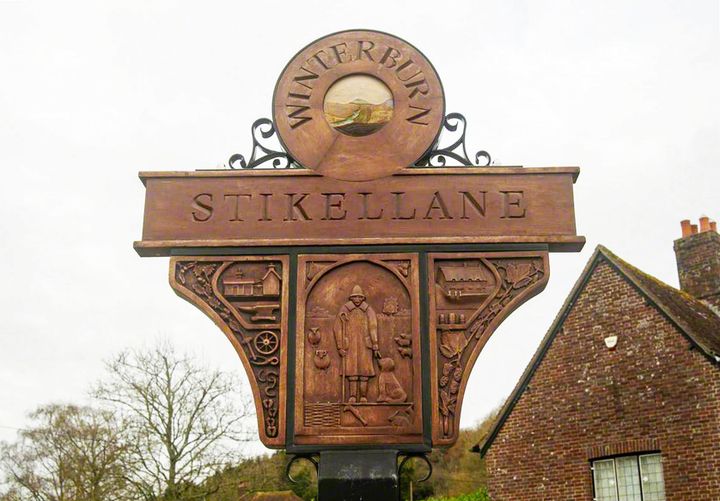 Winterborne Stickland village sign