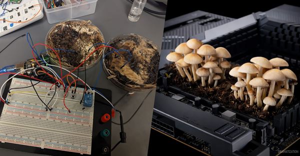 Ученые научили грибы шиитаке «запоминать» электричество