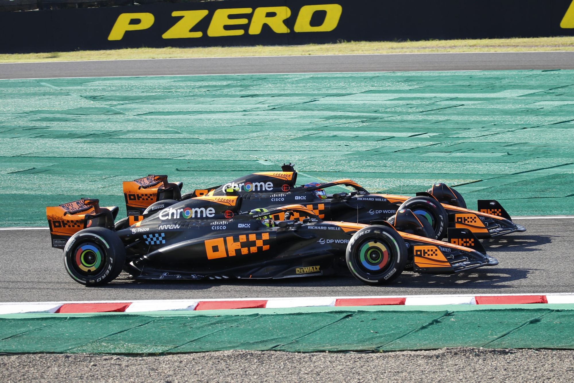 Lando Norris and Oscar Piastri, McLaren, F1, Japanese GP