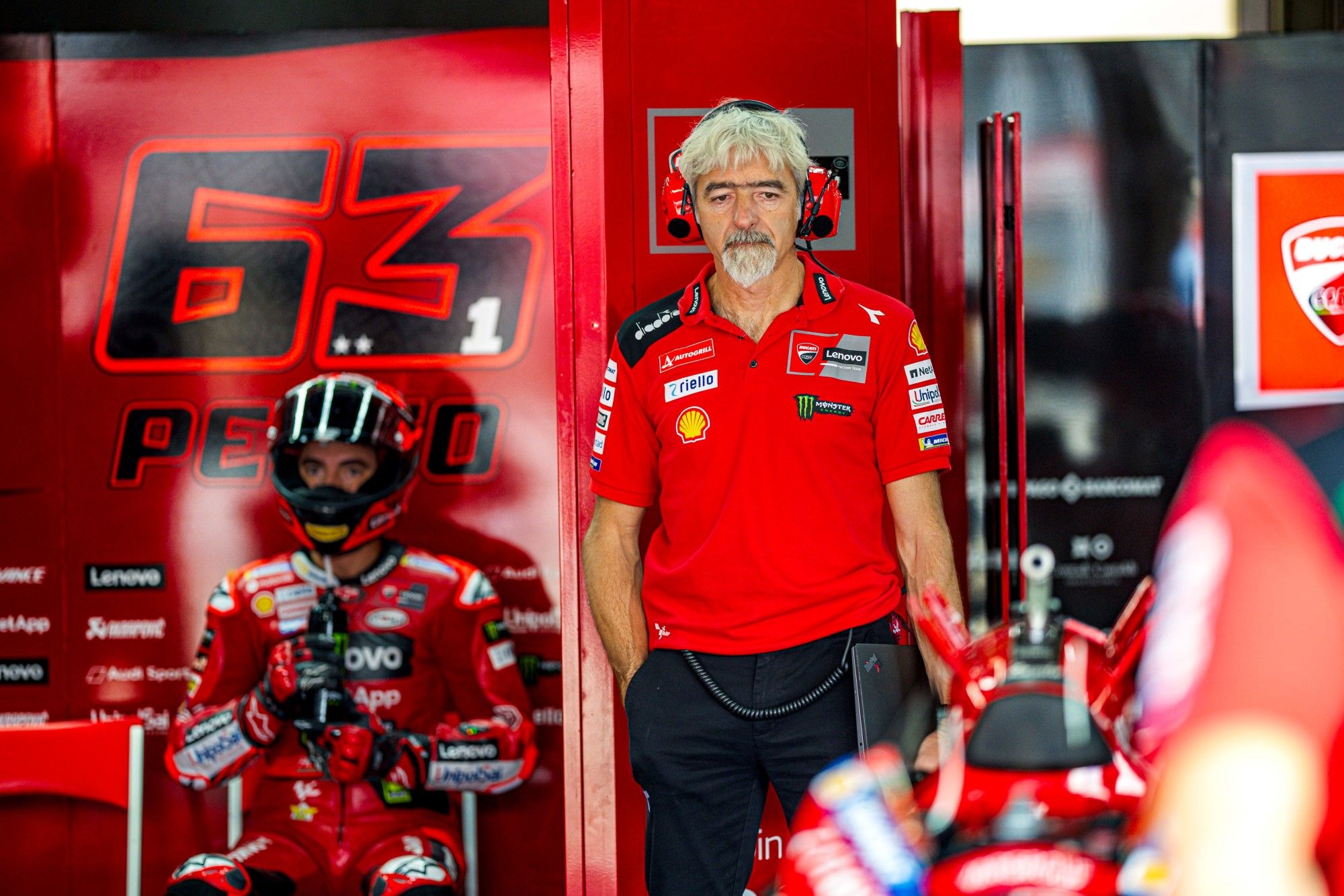 Pecco Bagnaia and Gigi Dall'Igna, Ducati, MotoGP, Japanese GP, Motegi